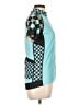 She Beest Teal Short Sleeve Turtleneck Size L - photo 4
