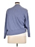 Nic + Zoe Solid Blue Cardigan Size 1X - photo 2