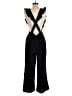 Fashion Union 100% Polyester Solid Black Jumpsuit Size 6 - photo 2