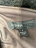 Donna Ricco 100% Polyester Metallic Gray Cocktail Dress Size 4 - photo 7