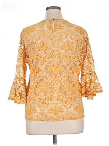 NY Collection 3/4 Sleeve Blouse (view 2)
