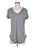 Mind Code 100% Rayon Gray Short Sleeve T-Shirt Size S - photo 1