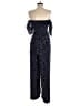 1.State Polka Dots Blue Jumpsuit Size M - photo 2