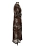 Veronica Beard 100% Linen Animal Print Brown Cocktail Dress Size S (estimated) - photo 4