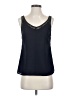 FRNCH 100% Polyester Blue Sleeveless Blouse Size S - photo 1
