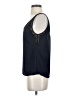 FRNCH 100% Polyester Blue Sleeveless Blouse Size S - photo 5