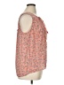 Rose + Olive 100% Polyester Pink Sleeveless Blouse Size XL - photo 4