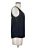 FRNCH 100% Polyester Blue Sleeveless Blouse Size S - photo 4