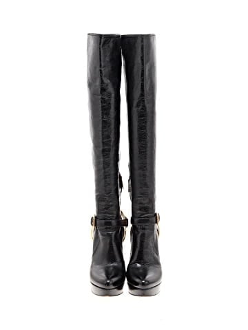 Prada Leather Platform Boots (view 2)