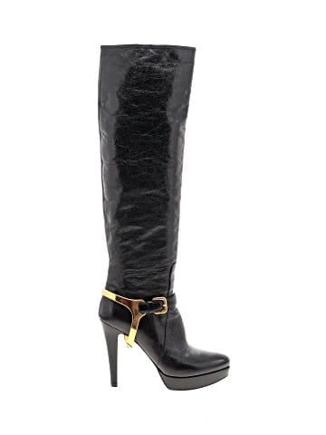 Prada Leather Platform Boots (view 1)