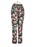 Lovers + Friends 100% Polyester Floral Pink Casual Pants Size M - photo 1