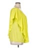 AGB 100% Polyester Yellow Short Sleeve Blouse Size 1X - photo 4