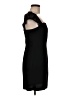 BCBGeneration Solid Black Cocktail Dress Size M (estimated) - photo 4