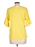 Assorted Brands Yellow Short Sleeve Top Size L - photo 2