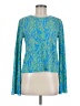 Vero Moda 100% Polyester Green Teal Long Sleeve Top Size M - photo 1