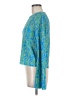 Vero Moda 100% Polyester Green Teal Long Sleeve Top Size M - photo 5