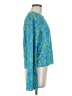 Vero Moda 100% Polyester Green Teal Long Sleeve Top Size M - photo 4