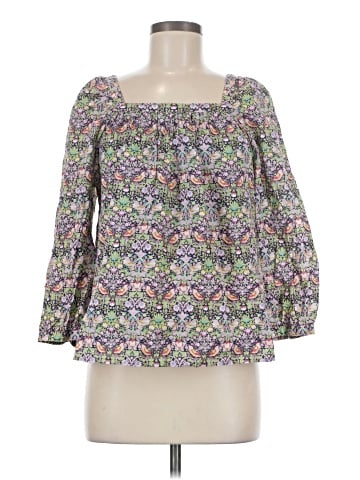 Liberty Art Fabrics for J.Crew 3/4 Sleeve Blouse (view 1)
