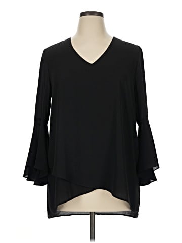 Karen Kane 3/4 Sleeve Blouse (view 1)