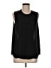 Vince. 100% Silk Black Sleeveless Silk Top Size M - photo 1