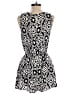 Unbranded 100% Viscose Rayon Graphic Black Romper Size M - photo 2
