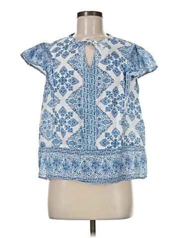 Lucky Brand Short Sleeve Blouse (view 1)