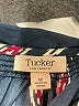 Tucker for Target 100% Polyester Argyle Blue Casual Dress Size M - photo 7