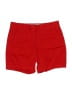 J.Crew 100% Cotton Solid Red Shorts Size 2 - photo 1