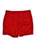 J.Crew 100% Cotton Solid Red Shorts Size 2 - photo 2