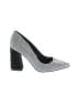 Vince Camuto Houndstooth Gray Heels Size 6 1/2 - photo 1
