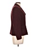 Le Suit Tweed Burgundy Blazer Size 10 Petite - photo 4