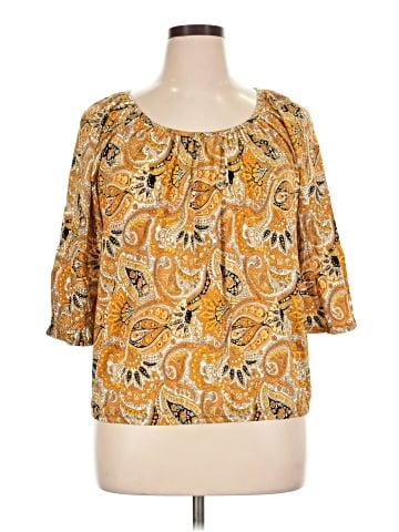 MICHAEL Michael Kors 3/4 Sleeve T-Shirt (view 1)