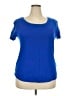 Westport Blue Short Sleeve Top Size 2X - photo 1
