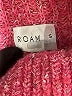 ROAM Tweed Pink Turtleneck Sweater Size S - photo 7