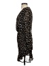 Row A 100% Polyester Animal Print Black Cocktail Dress Size S - photo 5