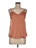 Monteau Brown Sleeveless Top Size M - photo 1