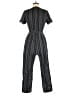 Utility Chevron-herringbone Gray Jumpsuit Size M - photo 2