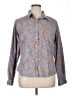 L.L.Bean Floral Blue Long Sleeve Button-Down Shirt Size XL - photo 1