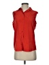 Everlane Red Sleeveless Button-Down Shirt Size S - photo 1