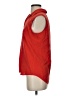 Everlane Red Sleeveless Button-Down Shirt Size S - photo 5