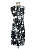 AB Studio Graphic Gray Black Cocktail Dress Size 4 - photo 2
