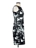 AB Studio Graphic Gray Black Cocktail Dress Size 4 - photo 4