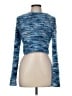 Akira 100% Polyester Blue Turtleneck Sweater Size M - photo 1