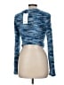 Akira 100% Polyester Blue Turtleneck Sweater Size M - photo 2