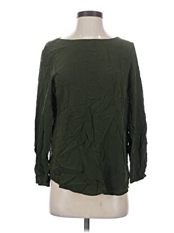 Banana Republic Long Sleeve Silk Top (view 1)