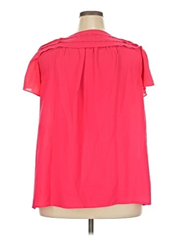 Max Studio Short Sleeve Blouse (view 2)