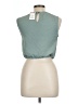 Paper Crane 100% Polyester Green Tank Top Size L - photo 2