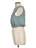 Paper Crane 100% Polyester Green Tank Top Size L - photo 5
