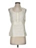 Sigrid Olsen Ivory Sleeveless Blouse Size 2 - photo 1