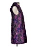 THML 100% Polyester Paisley Purple Cocktail Dress Size XS - photo 4